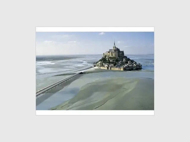 Pont-passerelle - Mont Saint-Michel