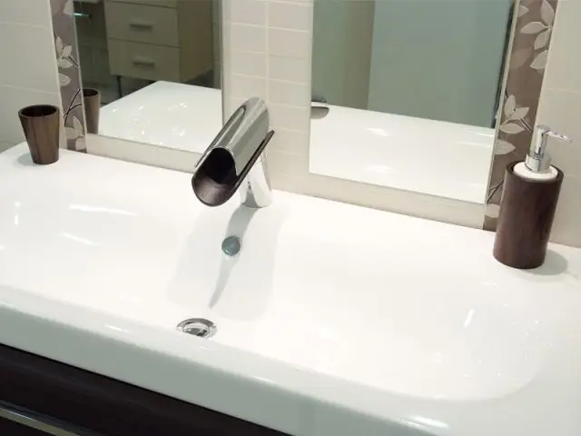 Détail d'un lavabo - Lavabo Aquamondo