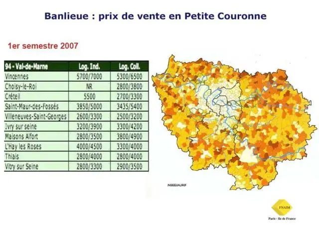 Petite couronne - Fnaim Paris-IDF 2007