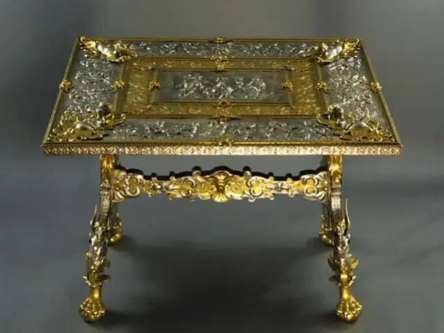 Table du Jugement - Exposition Versailles Argent