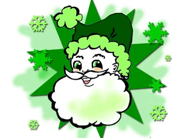 père noel vert