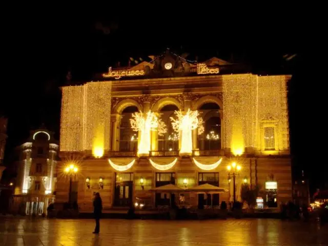 Montpellier - Illuminations villes Montpellier