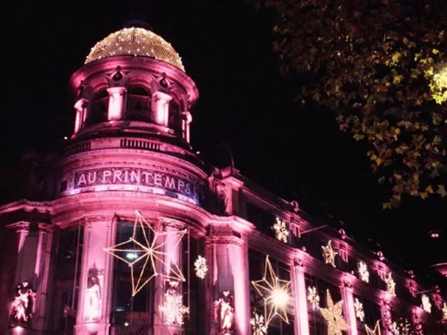 façade Le Printemps