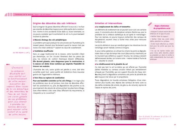 Pages 48-49 "Entretenir sa maison en 10 leçons" - Entretenir sa maison en 10 leçons