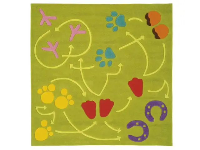 Tapis empreintes animaux