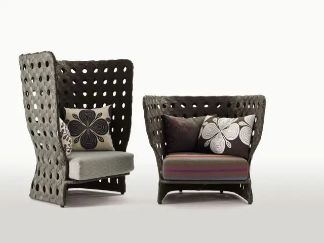 chaises canasta outdoor Patricia Urquiola