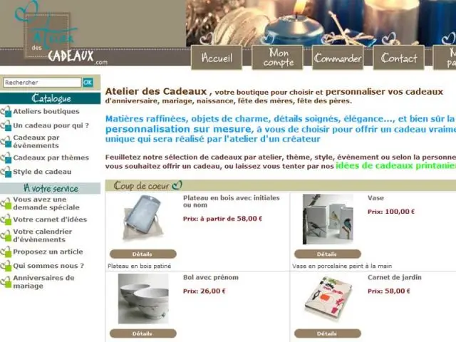 ateliers des cadeaux.com une