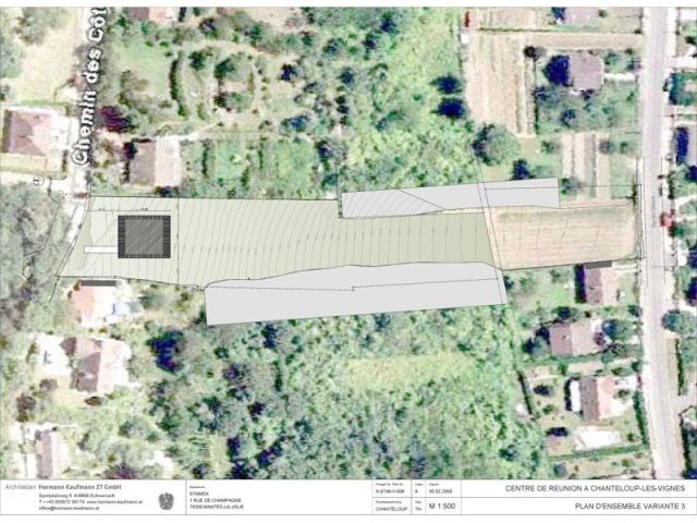 Plan d'ensemble - Gîte urbain