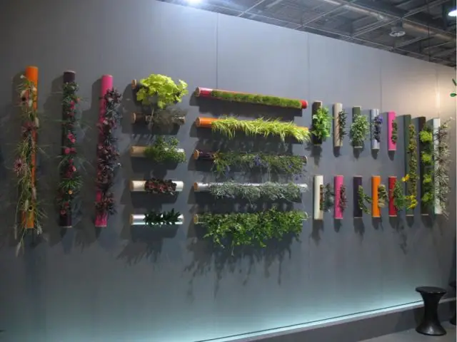 Présentation au Salon Maison & Objets - Flowerbox décoration plante mur