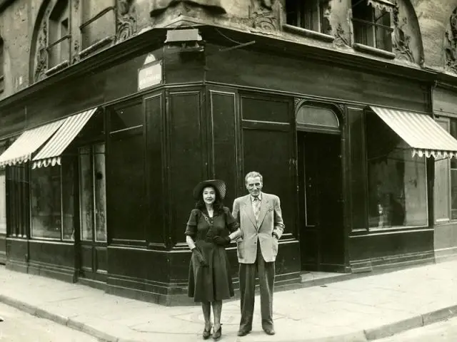 Photo à Saint-Germain-des-prés - Madeleine Castaing