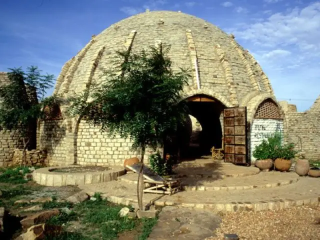 Hôtel-restaurant à Bandiagara- Mali  1996-98