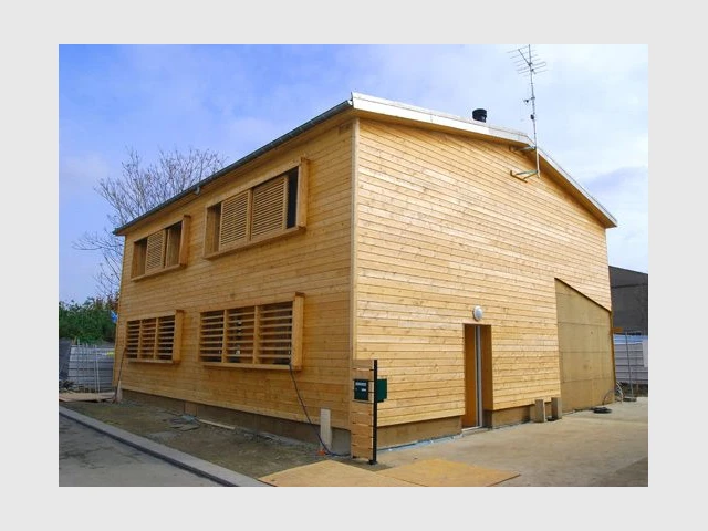 Maison écologique en bois