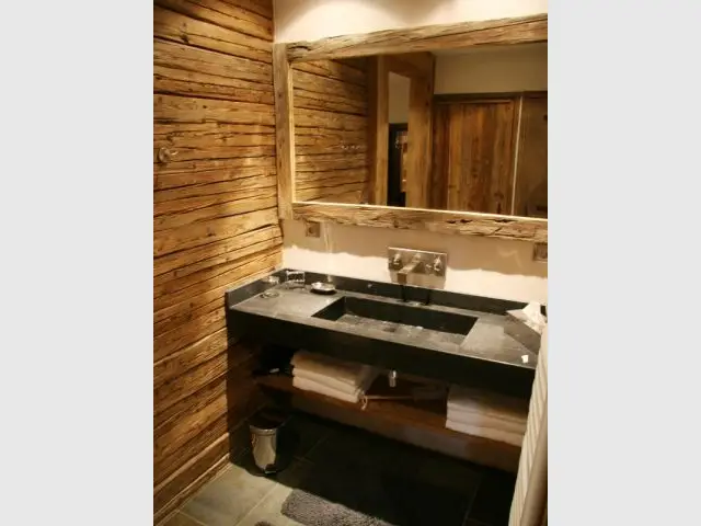 Salle de bain - Chalet -  montagne - Créa Design