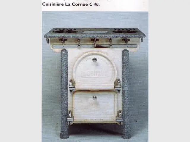 Cuisinière C 40 - 1930 - La Cornue - Saga - cuisines - cuisinistes