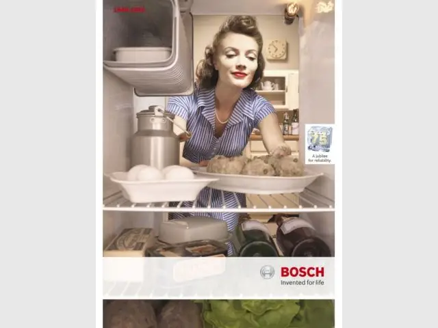 Et de l'intérieur... - Frigidaire frigo Bosch déco travaux