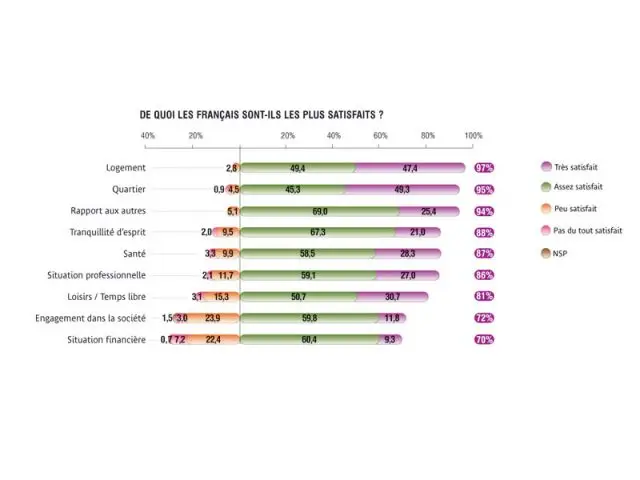 De quoi les français sont-ils les plus satisfaits ? - Observatoire Dolce Vita Gaz de France