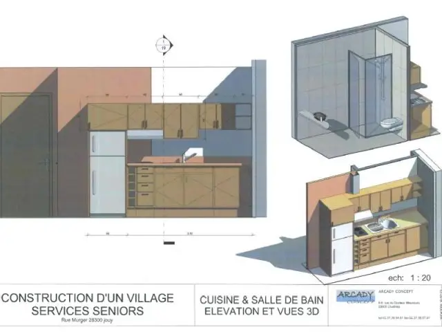 maison de retraite Arcady sanitaires