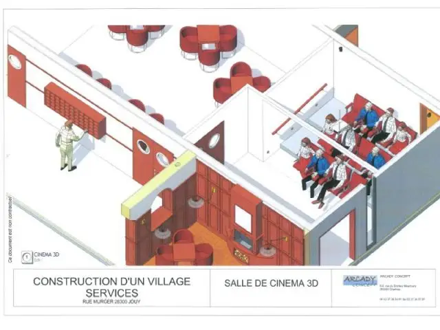 maison de retraite Arcady cinéma 3D