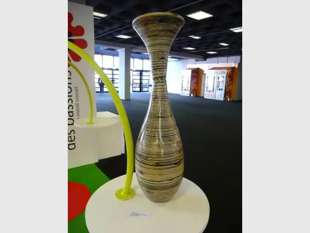 Vase - La pépinière des Passions - Foire de Paris