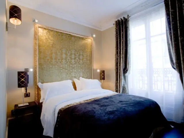 Chambre dorée - Hôtel Arès - Paris