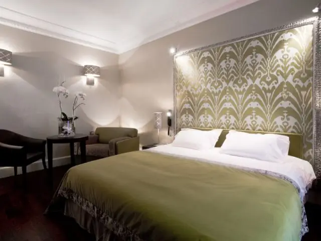 Chambre verte 1/2 - Hôtel Arès - Paris