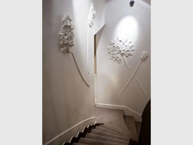 Escalier - Hôtel Arès - Paris