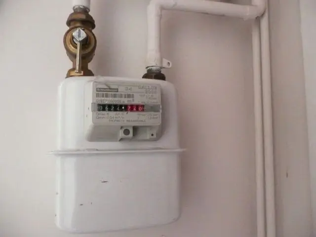 compteur de gaz GDF