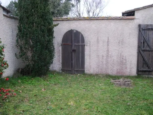 Patio avant - Rénovation dans le Médoc : Avant - Après