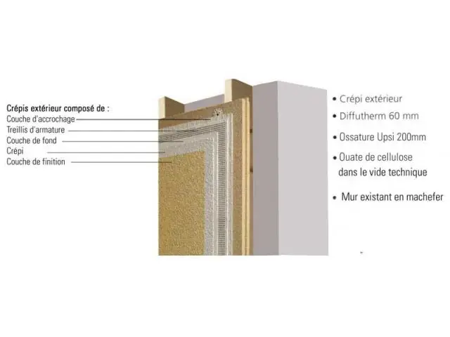 Composion du crépis extérieur - reportage maison passive - sophie zele