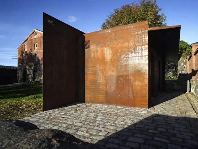 Toilettes publiques - Exposition Architecture Finlandaise - Cité de l'architecture et du patrimoine