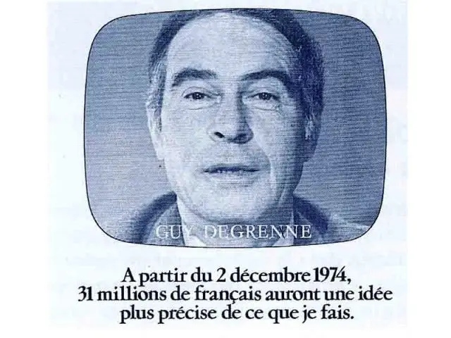 Publicité à la télévision - 60 ans Guy Degrenne