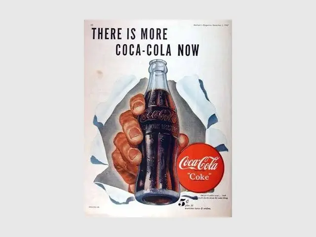 Coca-cola - bouteille contour