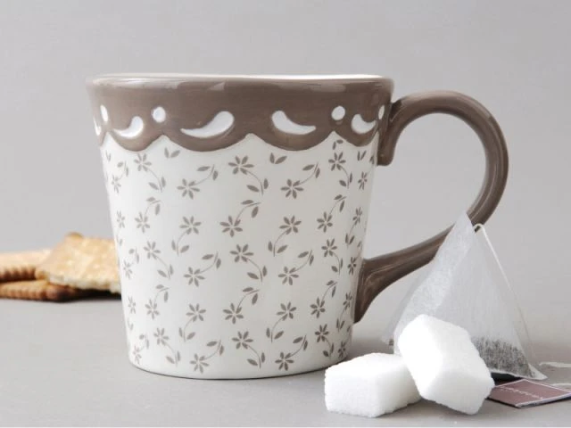 Shopping fleurs - tasse - Amadeus