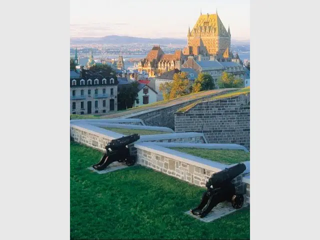 Château Frontenac et les fortifications