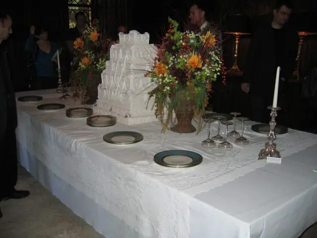 Buffet de mariage - Château de Candé