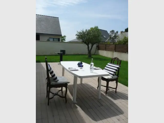 Terrasse - Reportage maison Bretagne - Morbihan - Rénovation