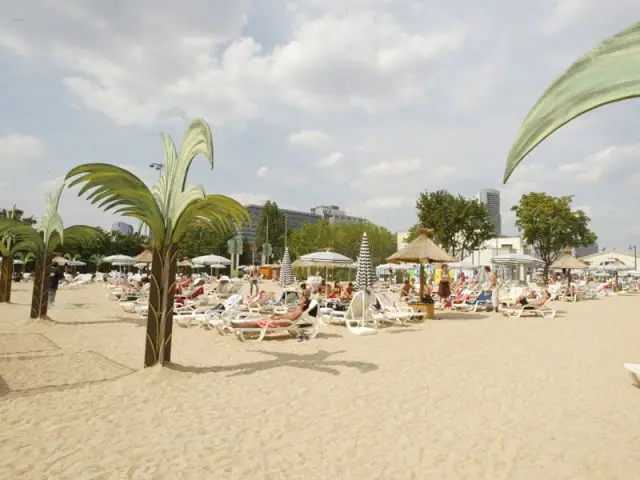 Puteaux plage - Plage urbaine