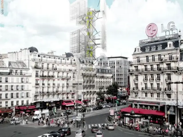 Ferme urbaine à Montparnasse - tour vivante