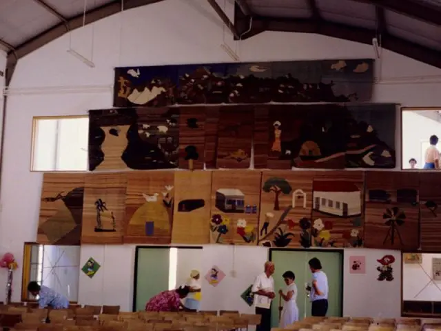 Centre communautaire Eerste Treetjies de Kommagas, Namaqualand, Northern Cape (Afrique du Sud), 1990 - carin smuts