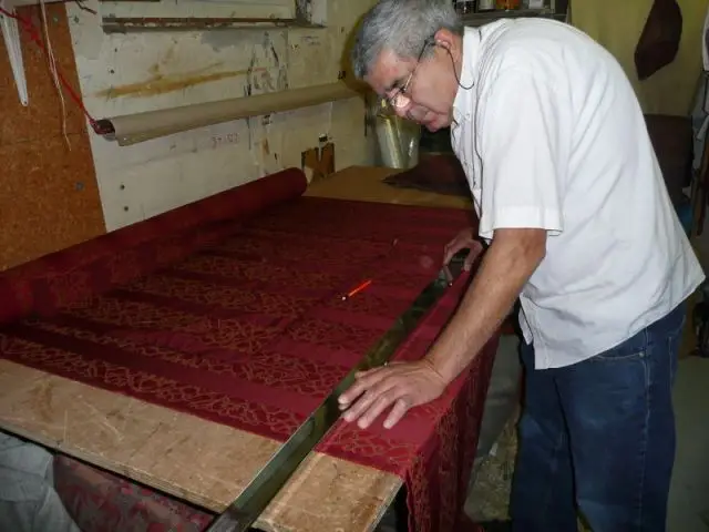 Masure du tissu - Tapisserie - reportage - meubles