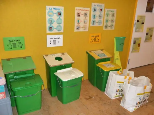 Opération tri et recyclage