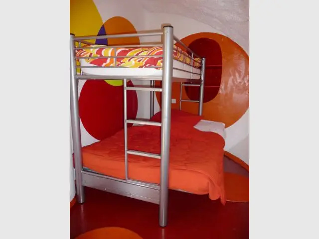 Bulle Orange - chambre enfant - Museumotel