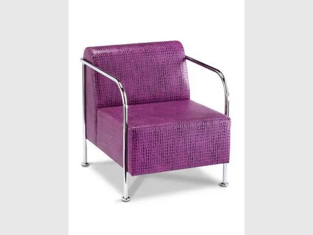 Fauteuil Cobriere - shopping violet