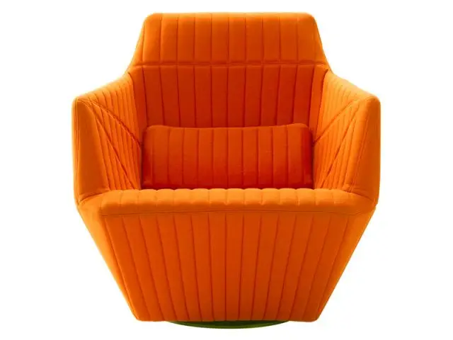 Fauteuil Facett - Objet vintage orange