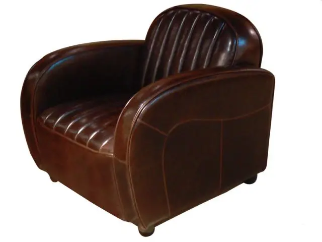 Rayé - Fauteuil club