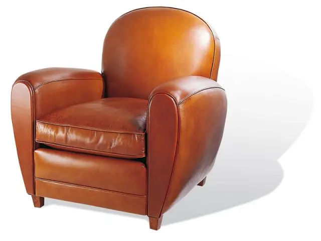 Caramel - Fauteuil club