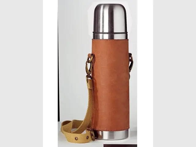 Thermos habillage cuir - Objets en cuir