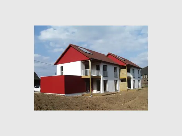 Premières maisons Passivhaus - Les Airelles