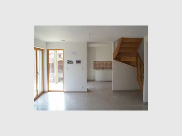 Intérieur - Premières maisons Passivhaus - Les Airelles