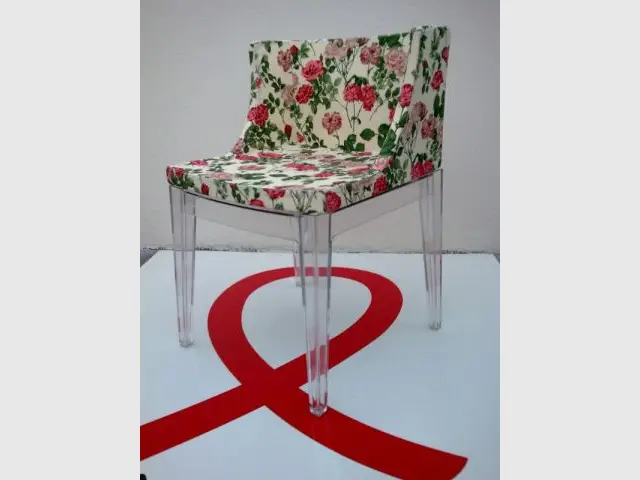 "Mademoiselle" Loulou de la Falaise - Chaises Mademoiselle - Kartell - Sidaction